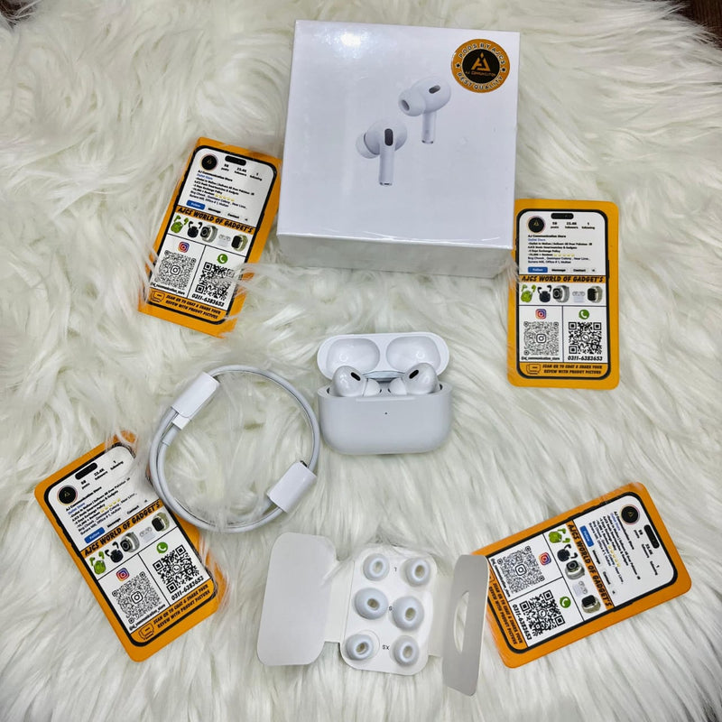 Airpods Pro 2 2nd Generation ANC Buzzer Edition | White & Black