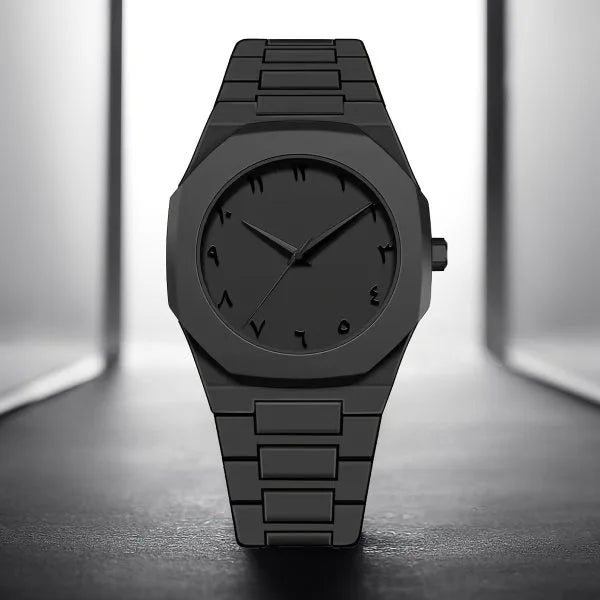 Black Aura Quartz Watch | Men & Boys