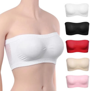 Strapless Patti Tube Bras For Girls Pack of 3